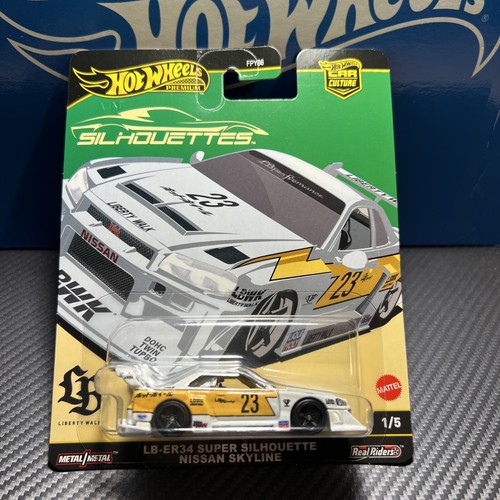 16台 HotWheels LB-ER34 Super Silhouette Nissan Skyline Mountain
