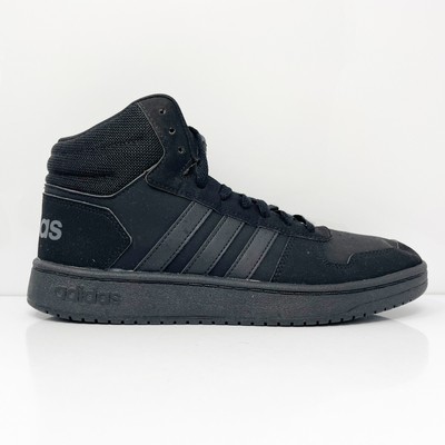 

Adidas Mens Hoops 2.0 Mid FV7229 Черные баскетбольные кроссовки Размер 9, Черный, Hoops 2.0 Mid