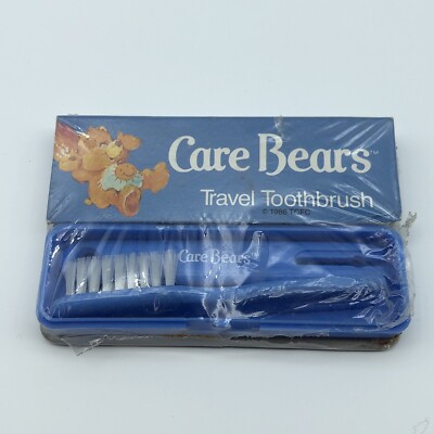 Vintage Care Bears Travel Toothbrush
