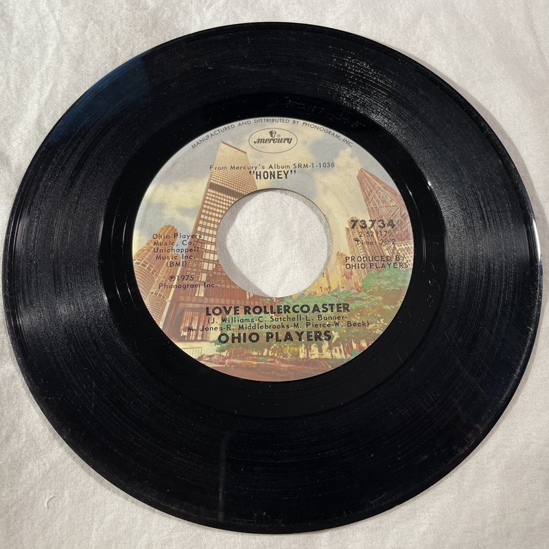 S - Love Rollercoaster/it’s All Over 45 Rpm 7” Vg+