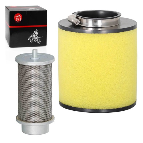 Air Filter & Filter Body for Honda TRX250EX TRX250X Recon 250 TRX250TE/TM 01-23