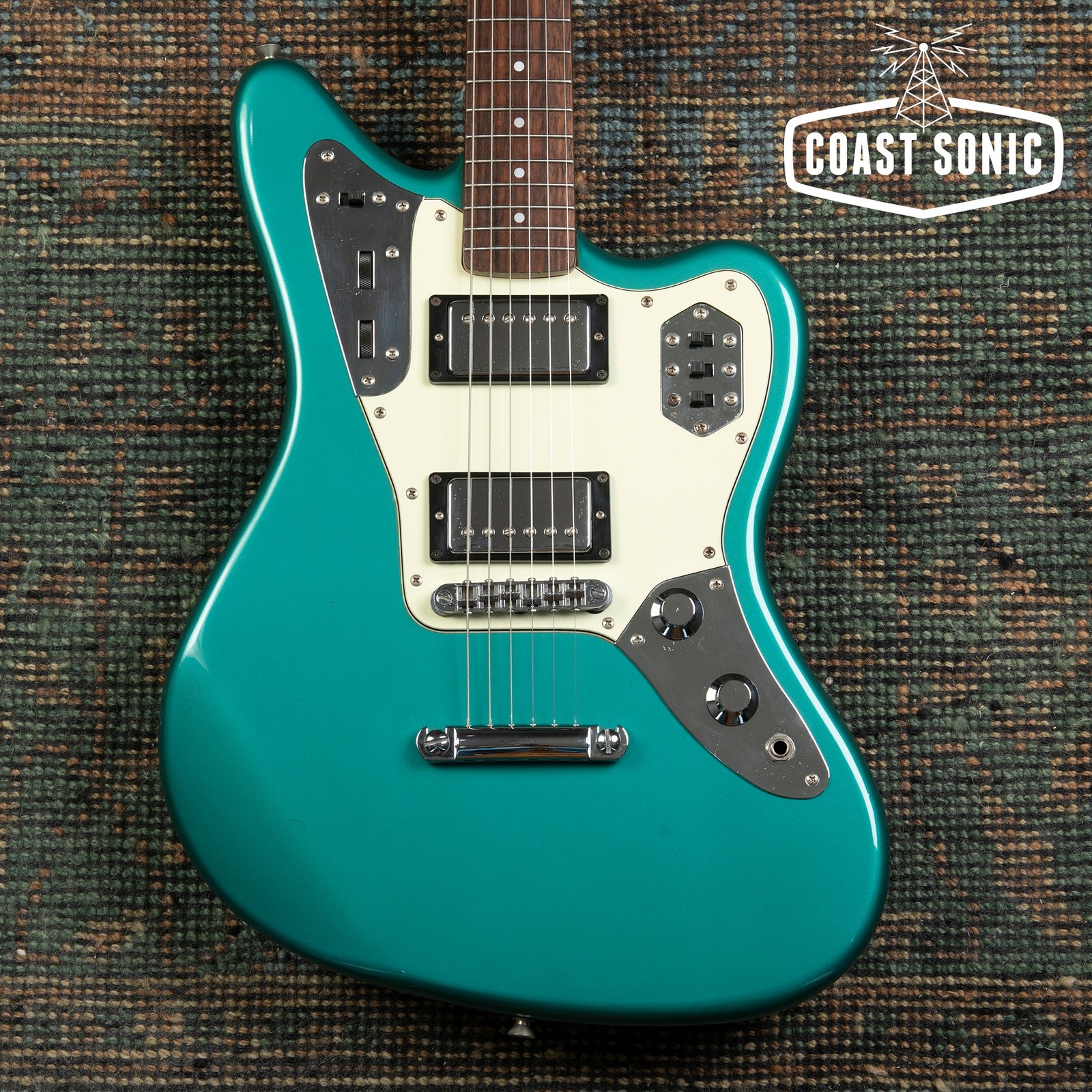 2003 Fender Jaguar Special JGS HH Ocean Turquoise Metallic w