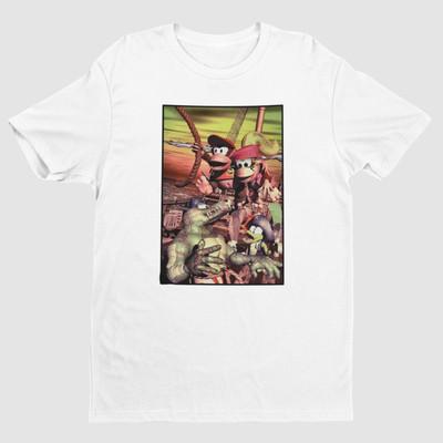 DKC2 Bramble Scramble Unisex T-Shirt V1 | Gifts for Him, Her, Game Collectors