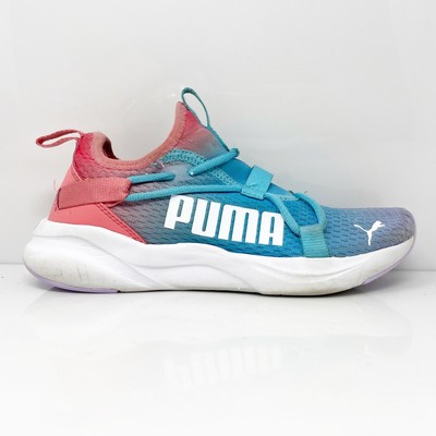

Кроссовки Puma Girls Softride Rift 376550-01 Синие Кроссовки для бега Размер 6.5C, Синий, Softride Rift