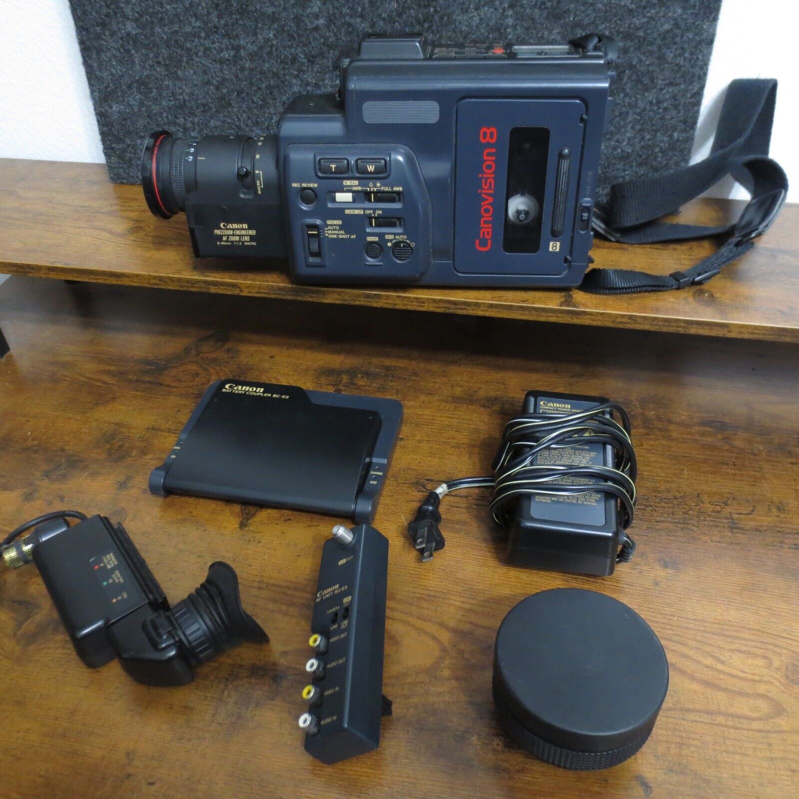 Canon Canovision 8 VM-E2 Video Camera Accessories Bundle Canon Canovision 8 VM-E2 Video Camera Accessories Bundle