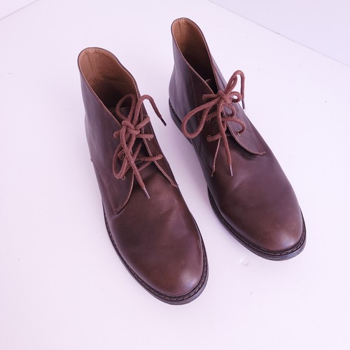 Pre-owned Old Navy Brown Chukka Boots Men's Size 10 Lace Up Oval Toe