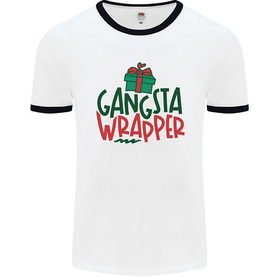 Gangsta Wrapper Regalo Divertido De Navidad Para Hombres Camiseta