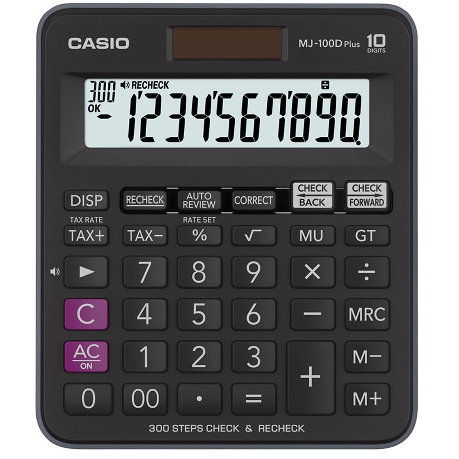 Casio Electronic Calculator MJ-100D PLUS 10-Digit 300 Steps Check SOUND ASSIST 4549526600388 | eBay