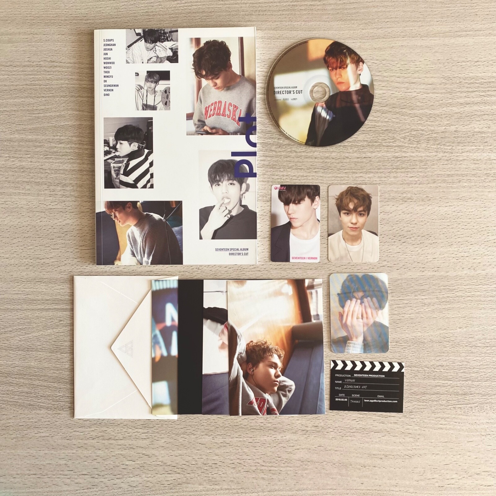 SEVENTEEN セブンティーン DIRECTOR'S CUT キノ アルバム SEVENTEEN - DIRECTOR'S CUT CUT (SPECIAL ALBUM) KIT