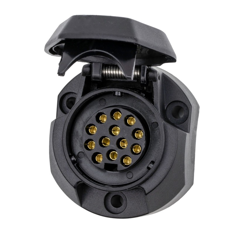 13 Polige Steckdose Mit Nebelschluss-Leuchten-Abschaltung 13 Pin Steckdose Ahk