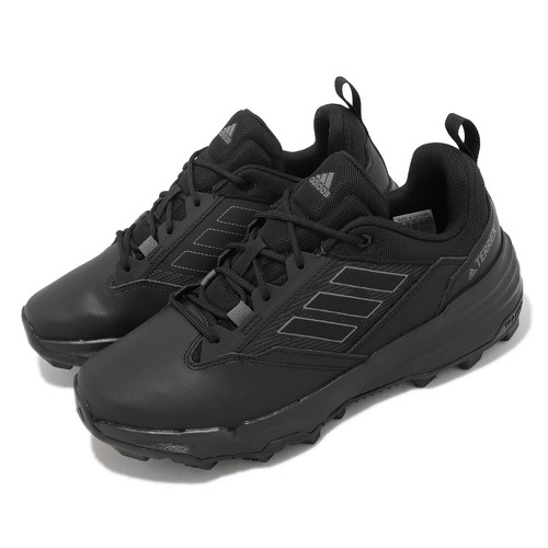 

adidas Terrex Unity LEA Low Core Black Carbon Мужские кроссовки для активного отдыха GZ3339, Черный, Terrex Unity Lea Low