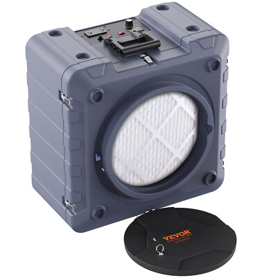 VEVOR Air Scrubber with 3-Stage Filtration Stackable Negative Air Machine 550CFM