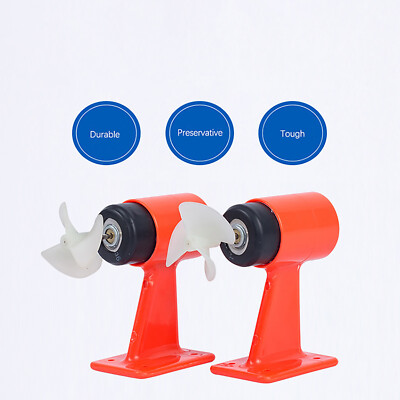 12V Boat Underwater 3-blades Propeller Thruster for DIY RC ROV Robot Bait Boat