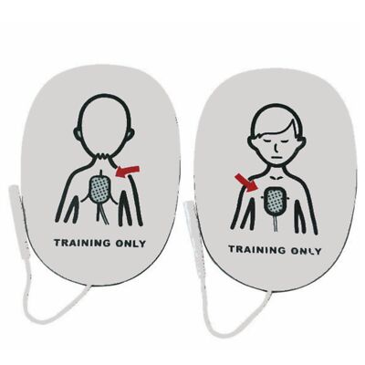 Child AED Training Pads item# XFTCP for WNL AED Practi-Trainer & PT Essentials