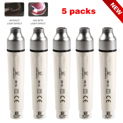 US Dental Ultrasonic Scaler fit EMS Cavitron + LED Handpiece+Tips+Bottles SK-E1L