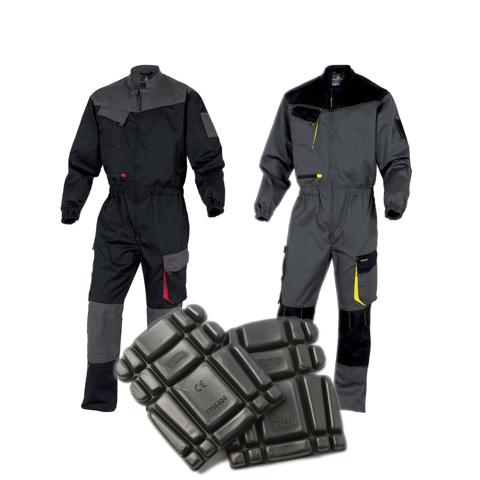 1 Knee Pads Mechanics Industrial Delta Plus Work Overalls Boiler Suit Coveralls Protective Suits