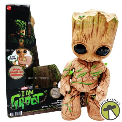 Marvel Studios I Am Groot 11'' Groovin' Groot Dancing and Talking Plush Doll USED