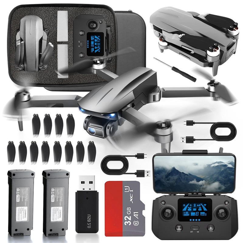 Drone with 4K Camera 5G GPS Wifi 3800ft FPV 40