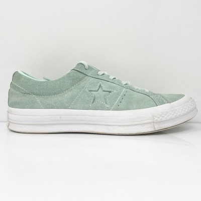 Converse Unisex One Star Low 158483C Зеленая повседневная обувь Кроссовки Размер M 7 W 9