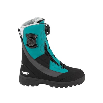 509 Women's Raid Double BOA Snowmobile Boot 8 Emerald