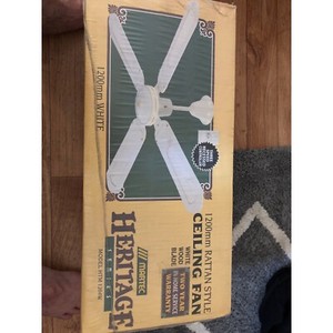 New Sealed In Box Martec Heritage Series Rattan Style Ceiling