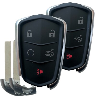 2 Replacement for Cadillac CT6 17 18 2019 2020 Smart Prox Remote Key Fob  HYQ2EB