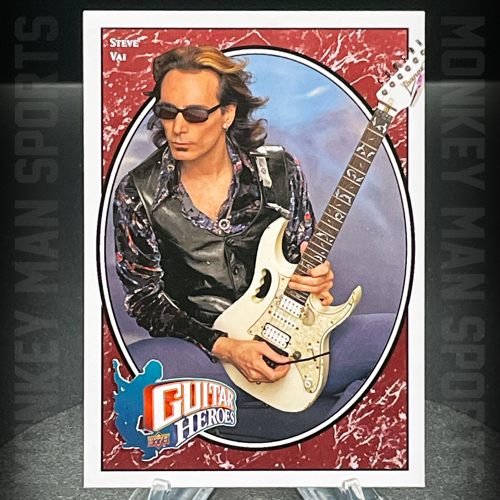 2008 Upper Deck Football Heroes - Steve Vai - GUITAR HEROES #249 HALO 2 MINT