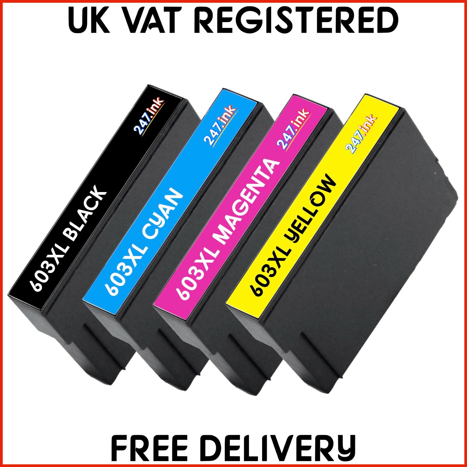 Compatible Ink Cartridges for Epson Expression 603XL (Starfish) (LOT) non-oem