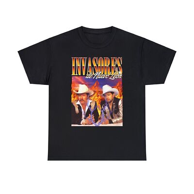 Los Invasores de Nuevo Leon Unisex T-Shirt | Lalo Mora | Mexican Artist Shirts