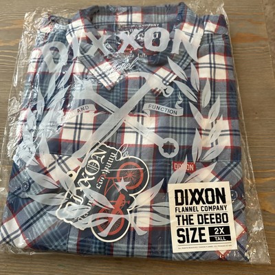 Dixxon The Deebo Flannel 2x Tall NIB