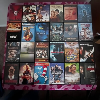 As Low As $1.85 Preowned DVD Movies and Multipacks! $4.75 Combined shipping!