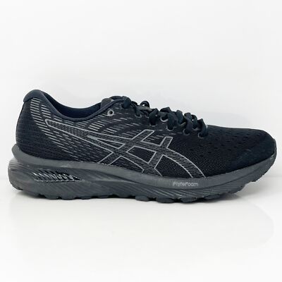 Женские кроссовки Asics Gel Cumulus 22 1012A741 черные кроссовки размер 9.5