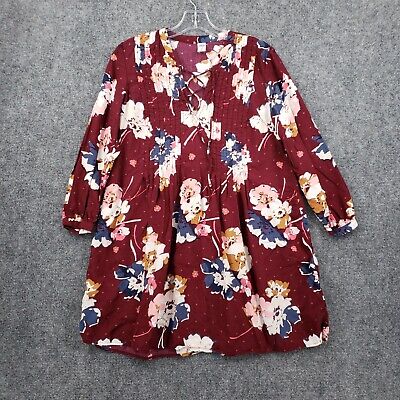 Old navy deals red floral dress