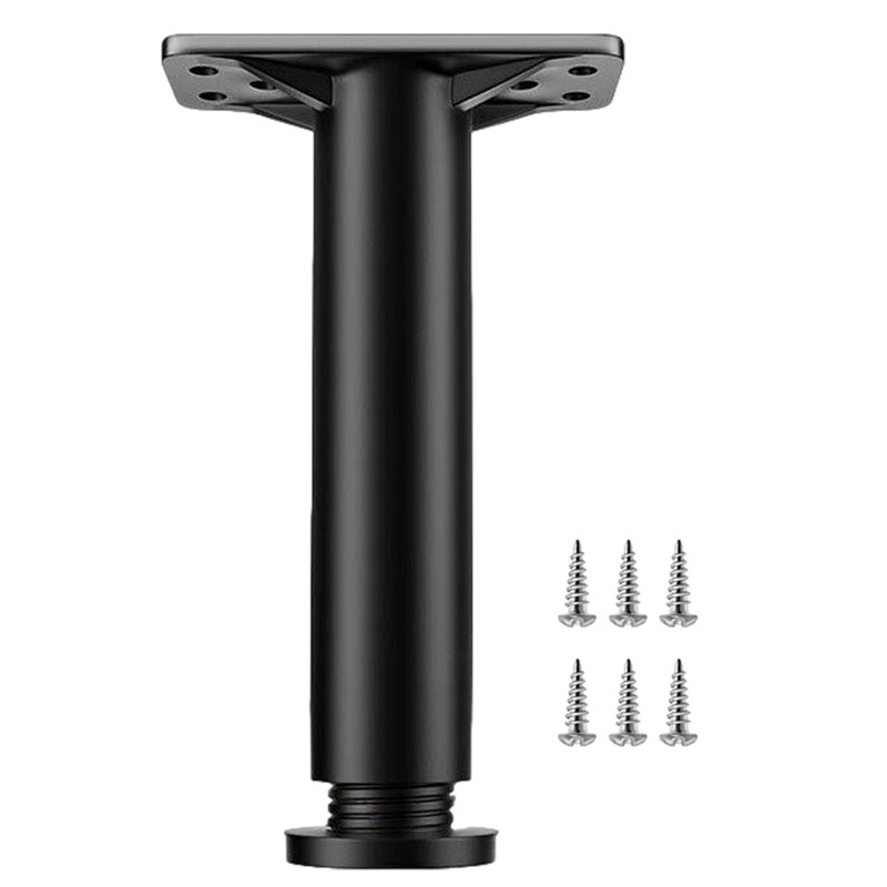 Replacement Furniture Leg Legs Feet PVC+Steel Cabinet Chair Couch Ottoman Sofa
