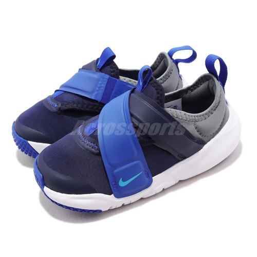 

Повседневные слипоны Nike Flex Advance TD Midnight темно-синего цвета для малышей CZ0188-403, Серый, Flex Advance Td