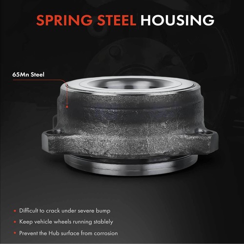 2x F & R Wheel Hub Bearing Assembly for Mercedes-Benz CL550 2007-2014 CL600 E250