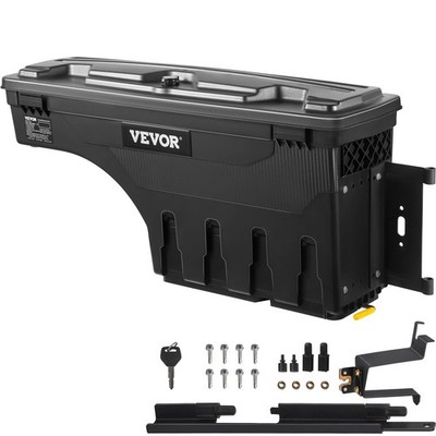 Buy VEVOR Truck Bed Storage Box, Compatible with Chevrolet Silverado 1500 GMC Sie...