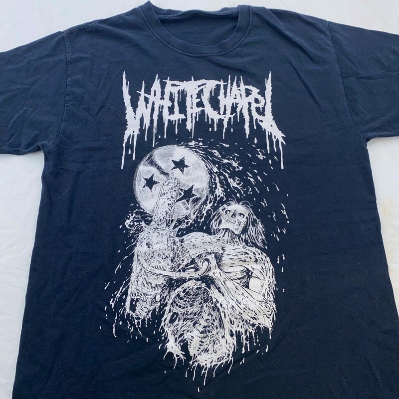 WHITECHAPEL DEATHCORE CONCERT T-Shirt SMALL death metal rock
