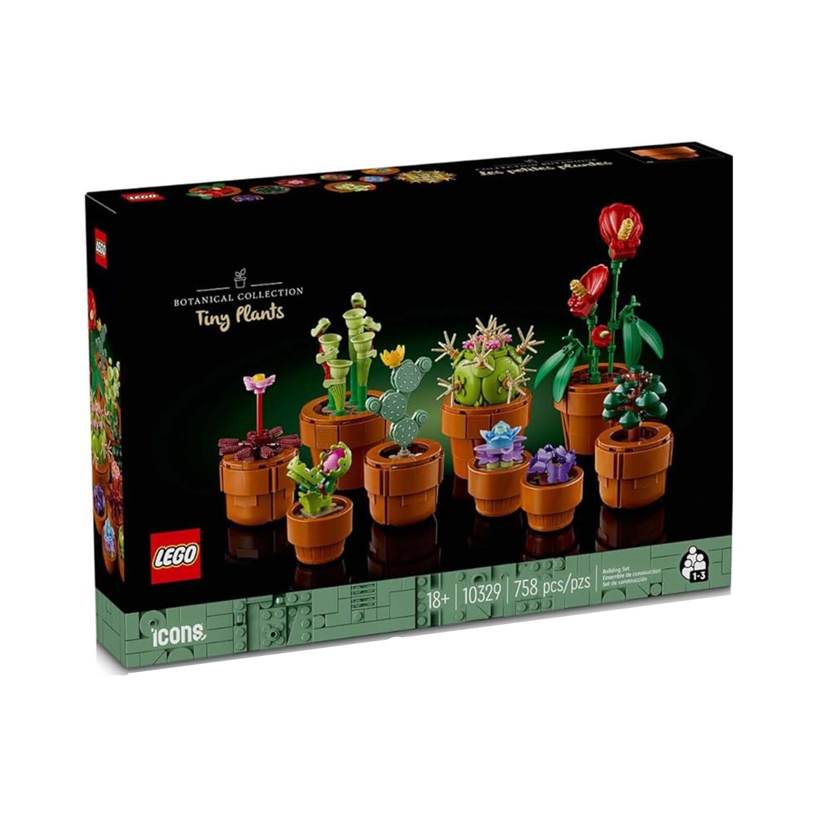 Конструктор LEGO Ботаническая коллекция Крошечные растения 10329 НОВЫЙ В НАЛИЧИИ
