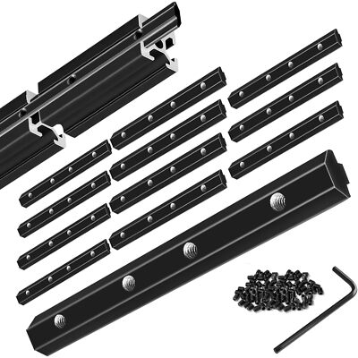 8pcs 3.9'' Straight Line Connector Inside Joint Bracket For 2020 Series Aluminum