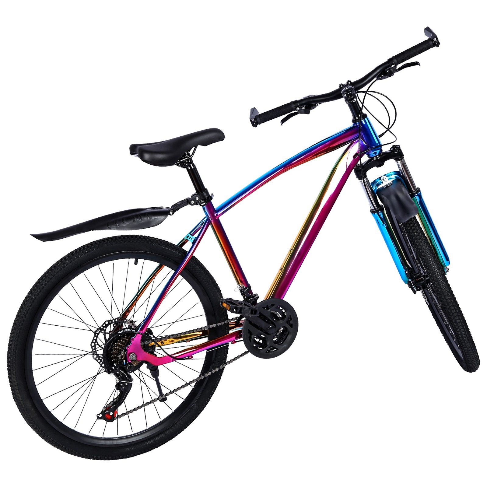 Bicycle 27.5 Inch Mountain Bike With 21 Speed Dual Disc Brake Full 29 Bike Tires