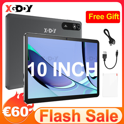 10Inch Android11. Tablet PC 4GB RAM 64GB ROM Dual Camera 8MP AC WiFi 6000mAh NEW