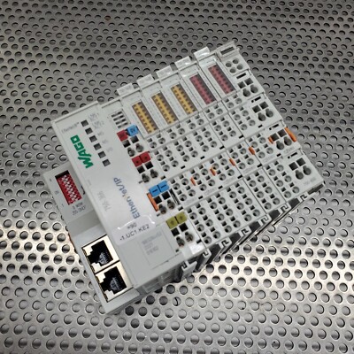 WAGO 750-366 Ethernet I/P Communication w/ 48 Digital Input & 32 Digital Outputs