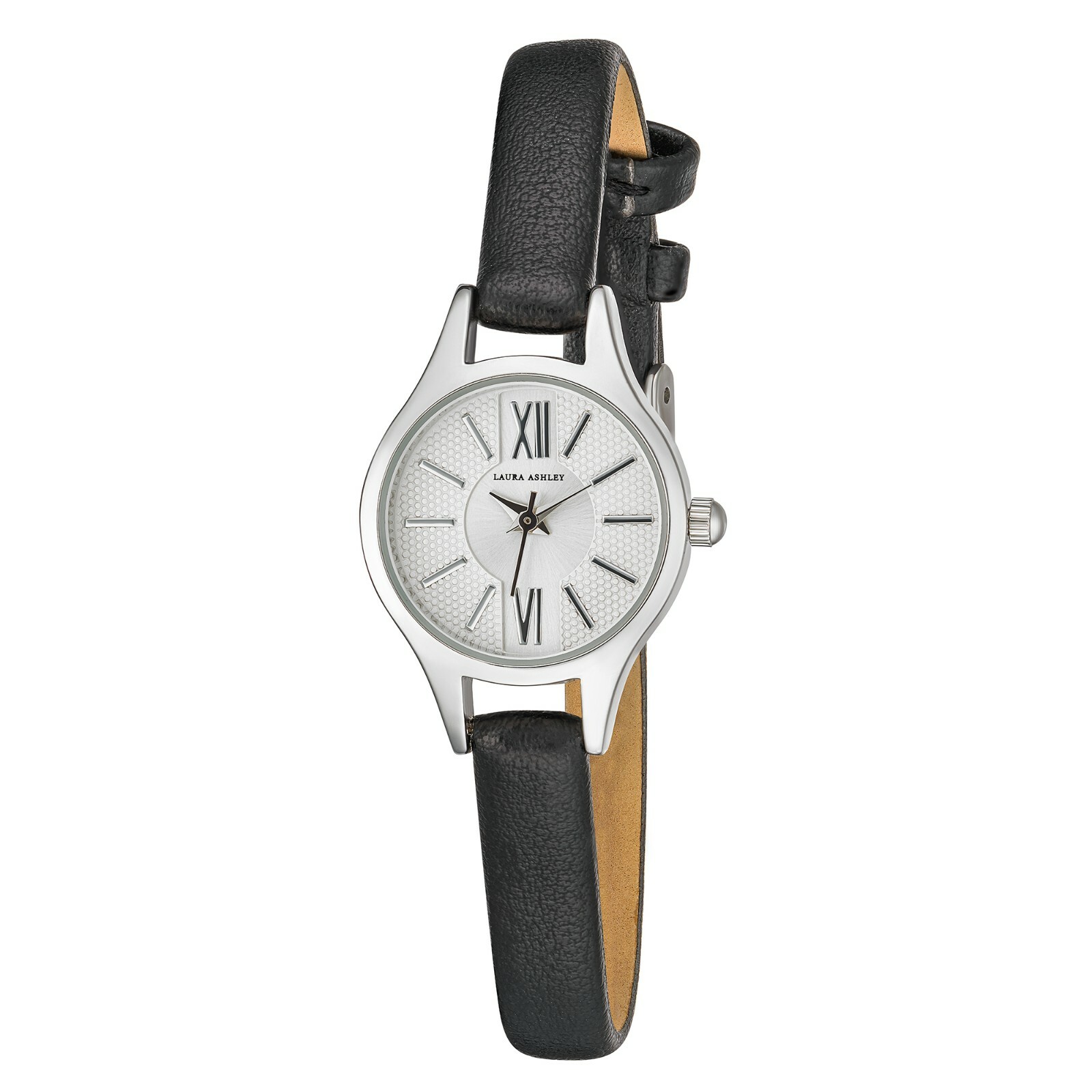 LAURA ASHLEY LAURA ASHLEY WOMEN'S PETITE 23MM VEGAN LEATHER STRAP WATCH
