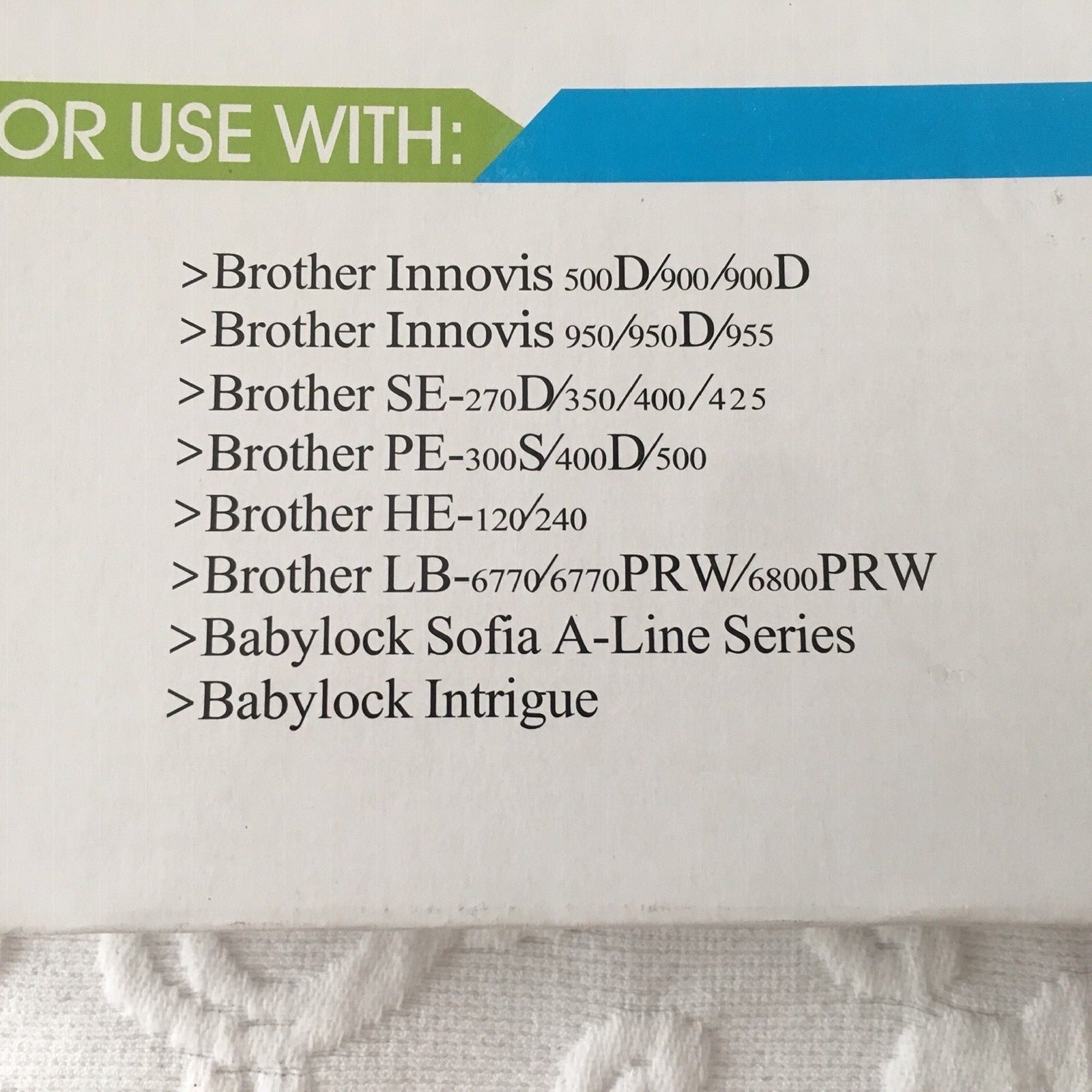 Sew Tech Embroidery Hoops (3 in 1) Premium Set for Brother and Babylock