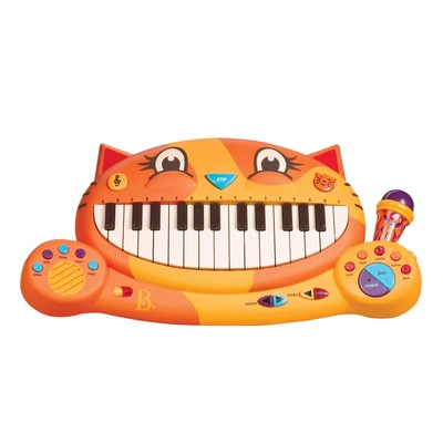 B. – Interactive Cat Piano – Toy Piano & Microphone – Musical
