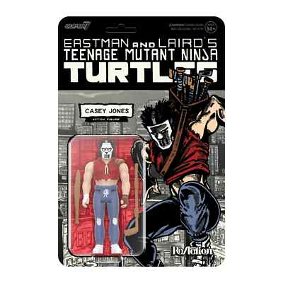 Super7: TMNT Wave 11: Casey Jones (Comic Color) ReAction Figure