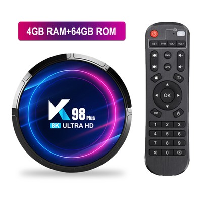 K98 PLUS Android 13.0 TV Box RK3528 Quad-core Support 8K HDR10+ WiFi6 BT5.0 O5T9