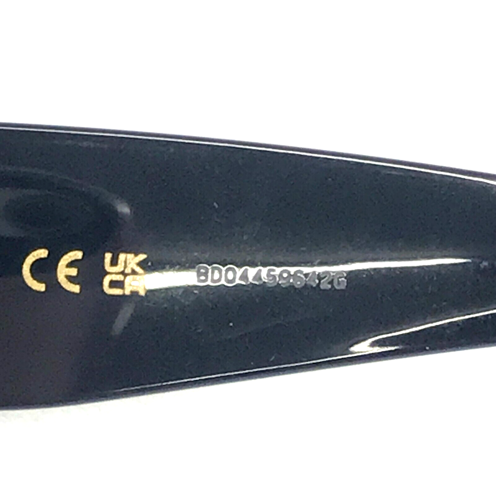 Pre-owned Dolce & Gabbana Sunglasses Dg4460 501/87 Black Rectangle Frames Dark Gray Lenses