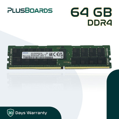 NEW Samsung 64GB DDR4 PC4-3200 RDIMM 3200MHz ECC REG 2Rx4 1.2V Server Memory